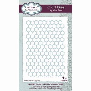 Creative Expressions Sam Poole Shabby Basics Rustic Honeycom