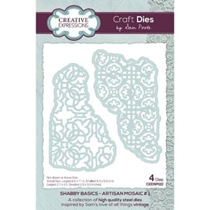 Creative Expressions Sam Poole Shabby Basics Artisan Mosaic
