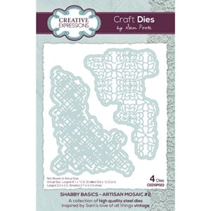 Creative Expressions Sam Poole Shabby Basics Artisan Mosaic