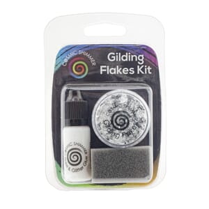 Cosmic Shimmer Gilding Flakes Kit Silver Moon