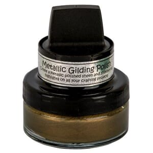 Cosmic Shimmer Metallic Gilding Polish Chocolate Bronze 50ml