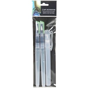Cosmic Shimmer Waterbrush Set 2 - 2 Waterbrushes 1 Spray Bot