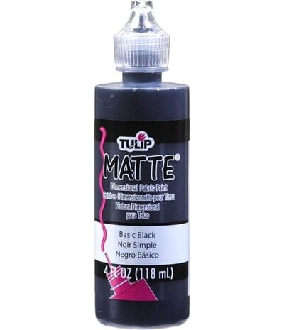 "Tulip Matte Dimensional Fabric Paint Basic Black 4 fl oz (1 CL-15563.jpg
