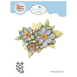 Elizabeth Craft Designs Bohemian Rose Die Rose Companion Flo