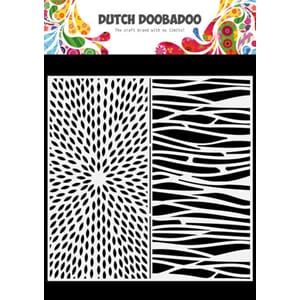 "Dutch Doobadoo Dutch Mask Art Slimline Stripes (470.784.088