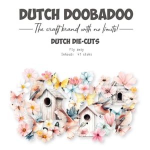 Dutch Doobadoo Dutch Collage Die-Cuts Spring - Fly Away (41p