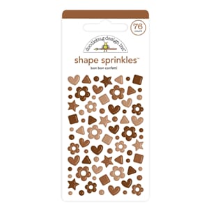 "Doodlebug Design Bon Bon Confetti Shape Sprinkles (76pcs) (