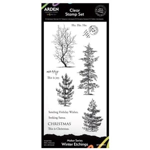 Arden Creative Studio Maker Series 4x8 Inch Clear Stamp Set
