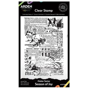 Arden Creative Studio Maker Series 4x6 Inch Clear Stamp Seas