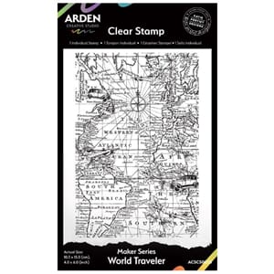 Arden Creative Studio Maker Series 4x6 Inch Background Stamp