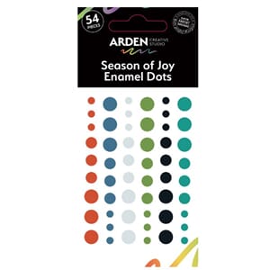 Arden Creative Studio Season of Joy Enamel Dots (54pcs) (ACS