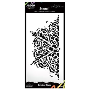 Arden Creative Studio Frosted Flake 4x8 Inch Stencil (ACSST0