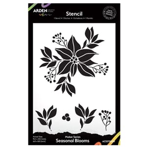 Arden Creative Studio Maker Series 6x8 Inch Stencil Seasonal