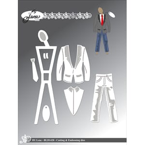 "By Lene Mannequin Boy Cutting & Embossing Dies (BLD1428)
Ma