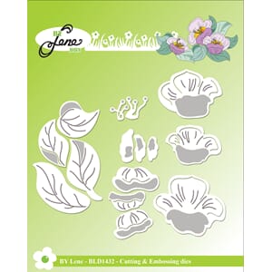 "By Lene Flower Cutting & Embossing Dies (BLD1432)
Flower Cu