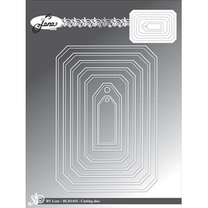 "By Lene Rectangle A6 Cutting & Embossing Dies (BLD1454)
Rec