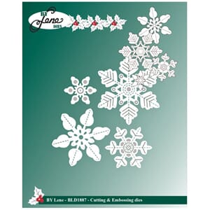 By Lene Snowflakes Cutting Dies (BLD1887)