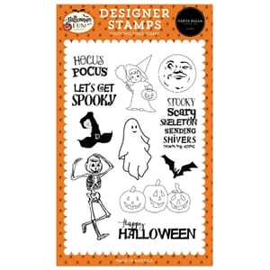 Carta Bella Spooky Scary Clear Stamps (CBFUN383043)