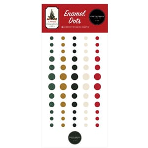 Carta Bella A Vintage Christmas Enamel Dots (CBVC384028)
