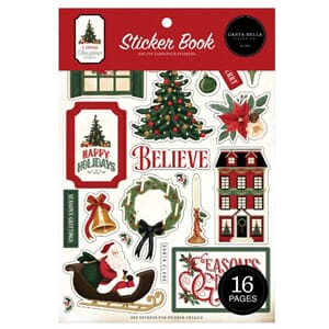 Carta Bella A Vintage Christmas Sticker Book (CBVC384029)