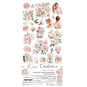 "Craft OClock Rose Emotions Extras Set Flowers & More (CC-C7
