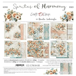 Craft OClock Sprites of Harmony 12x12 Inch Paper Set (CC-C78