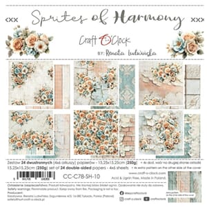Craft OClock Sprites of Harmony 6x6 Inch Paper Set (CC-C78-S