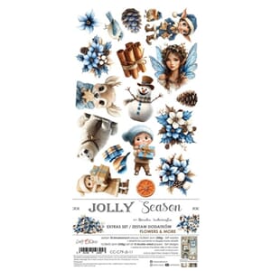 Craft OClock Jolly Season Extras Set Flowers & More (CC-C79-