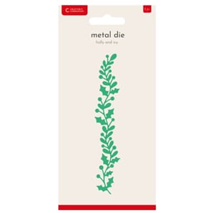 Crafters Companion Christmas Border Dies Holly and Ivy (CC-M