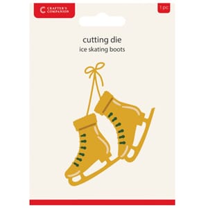 Crafters Companion Christmas Embellishment Small Dies Ice Sk