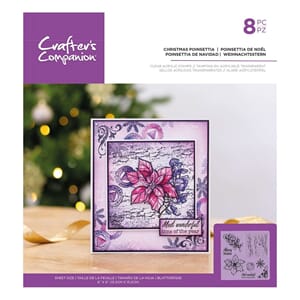 Christmas Poinsettia Clear Stamps (CC-ST-CA-CHPO)
