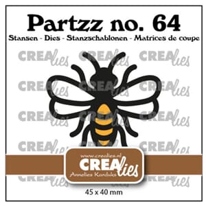 Crealies Partzz Dies No. 64 Bee Large (CLPartzz64)