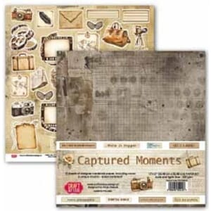 Craft & You Design Captured Moments 12x12 Inch Paper Set 250