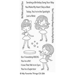 Friendship Rocks Clear Stamps (CS-326)