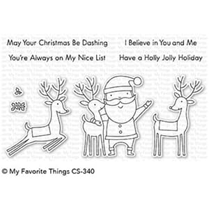 Santa & Friends Clear Stamps (CS-340)