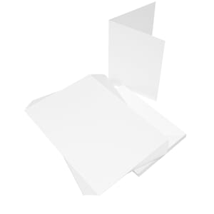 "Craft UK Cards & Envelopes 5x7 Inch White (CUK289)
Cards &