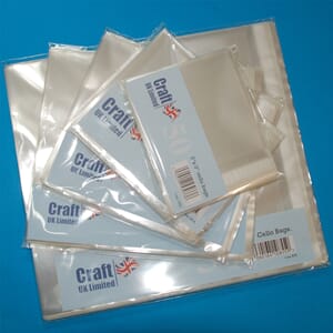 "Craft UK Cello Bags 6x6 Inch (CUK794)
Cello Bags 6x6 Inch (