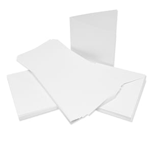 "Craft UK Premium Collection Cards & Envelopes 6x6 Inch Whit