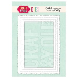 Craft & You Design Old Photo Frame Dies (CW364)