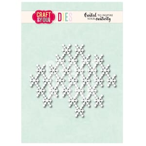 Craft & You Design Snowy Background Dies (CYD-CW380)