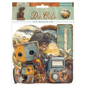 Stamperia A New Beginning Die Cuts Assorted (45pcs) (DFLDC12