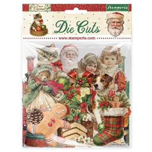 Stamperia Classic Christmas Die Cuts Assorted (DFLDC137)