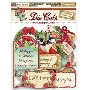 Classic Christmas Die Cuts (27pcs) (DFLDC69)
