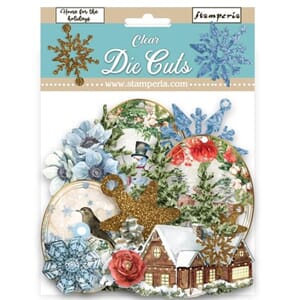 Romantic Home for the Holidays Clear Die Cuts (43pcs) (DFLDC
