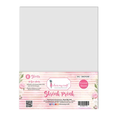 Shrink Prink A4 Sheets Frosted Glass (10pcs) (DMCP2399) cl-DMCP2399.jpg