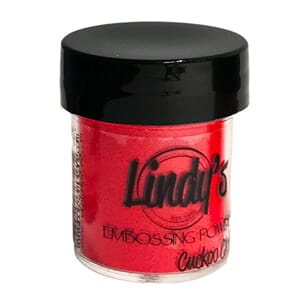 "Lindys Stamp Gang Cuckoo Clock Cardinal Embossing Powder (e