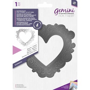 Foil stamp n cut die elements Biarritz Frame