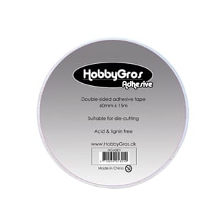 "HobbyGros Storage Double-sided Adhesive Tape 60mmx15m (HGA0