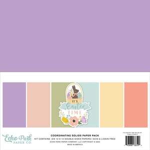 Its Easter Time 12x12 Inch Coordinating Solids Paper Pack (I