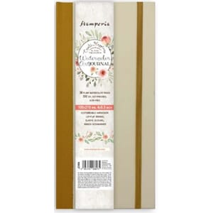 Stamperia Create Happiness 10x21cm Watercolor Art Journal (J